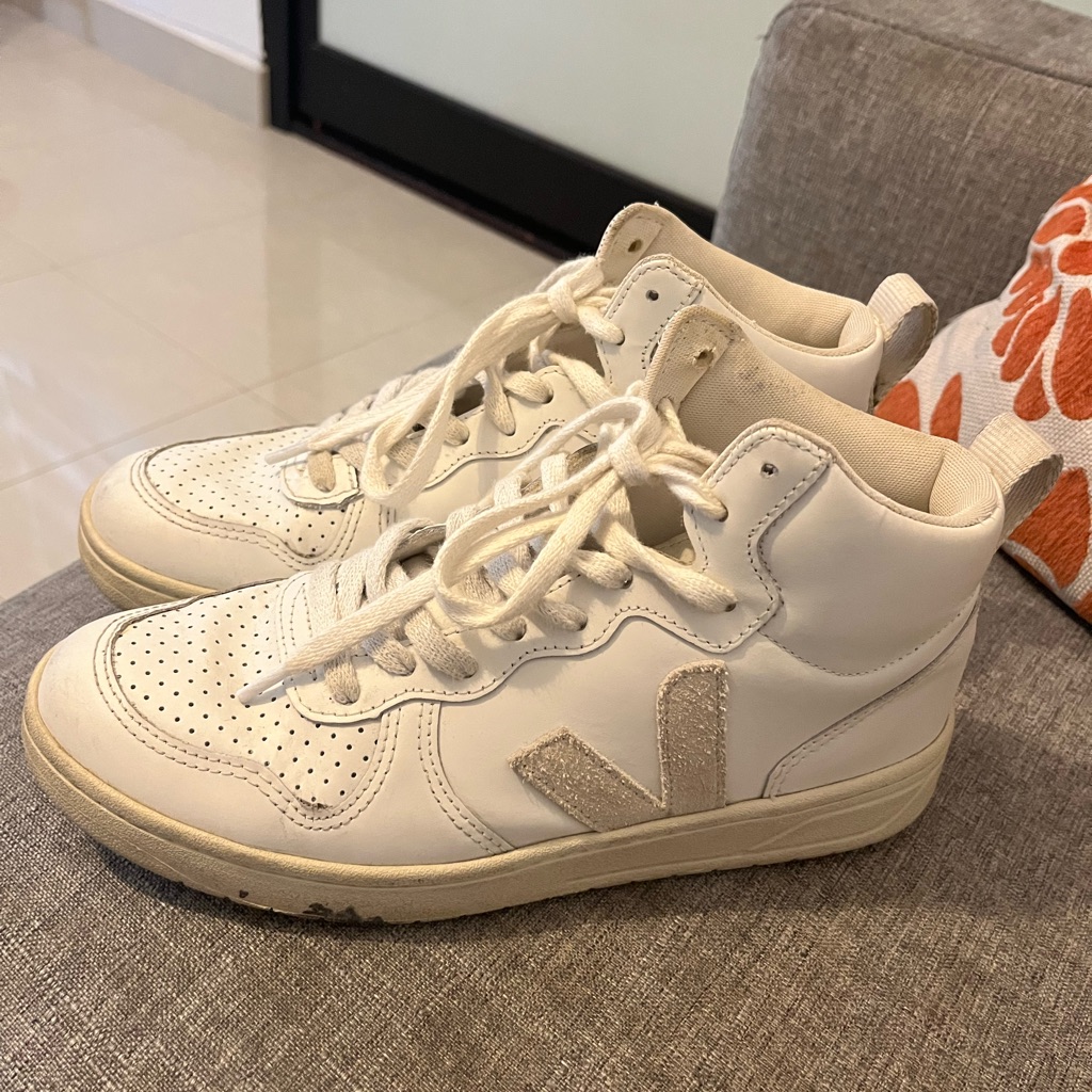 Veja V-15 Sneakers Xtra Wh & Natural, Sz 8